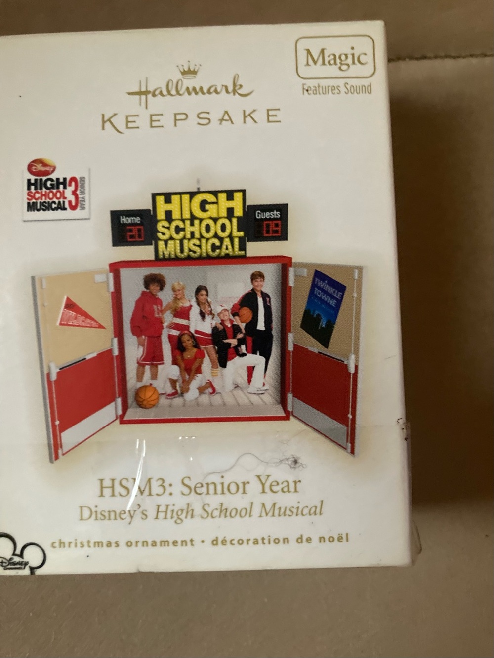 Hallmark for Disney High School Musical 3 Senior Year Christmas Ornament